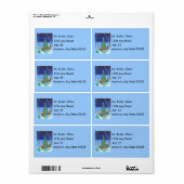 Pembroke Welsh Corgi Adresetiketten Etiket (Full Sheet)