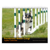 Pembroke Welsh Corgi Agility Calendar Kalender (Hoes)