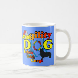 Pembroke Welsh Corgi Agility Shirten Gifts Koffiemok