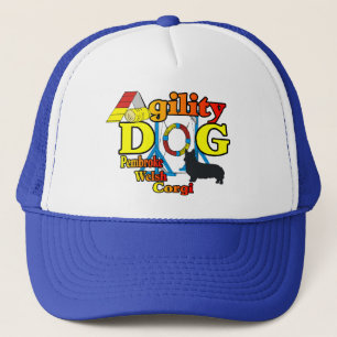 Pembroke Welsh Corgi Agility Shirten Gifts Trucker Pet