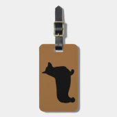 Pembroke Welsh Corgi Bagagelabel (Voorkant verticaal)