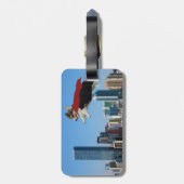 pembroke welsh corgi bagagelabel (Achterkant verticaal)