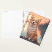 Pembroke Welsh Corgi bij het meer Planner (Display)