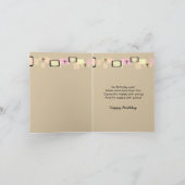 Pembroke Welsh Corgi Birthday Wenskaart Kaart (Binnen)