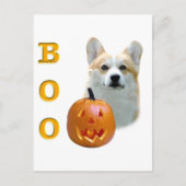 Pembroke Welsh Corgi Boo Briefkaart (Voorkant)
