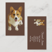 Pembroke Welsh Corgi Breeder Visitekaartje (Voorkant / Achterkant)