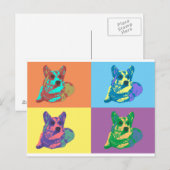 Pembroke Welsh Corgi Briefkaart (Voorkant / Achterkant)