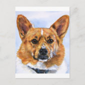 Pembroke Welsh Corgi Briefkaart (Voorkant)