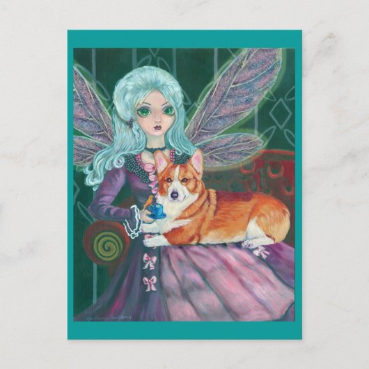 Pembroke Welsh Corgi Briefkaarten (Voorkant)