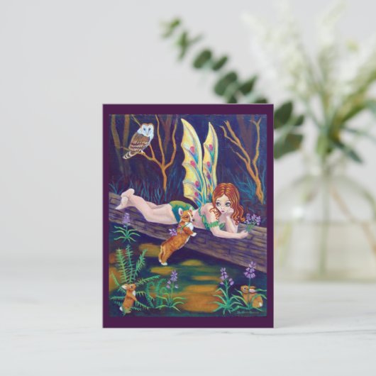 Pembroke Welsh Corgi Briefkaarten (Staand voorkant)