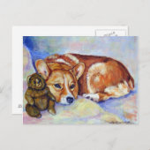 Pembroke Welsh Corgi Briefkaarten (Voorkant / Achterkant)