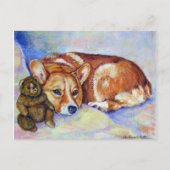 Pembroke Welsh Corgi Briefkaarten (Voorkant)