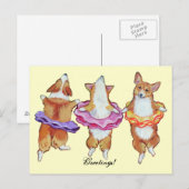 Pembroke Welsh Corgi Briefkaarten (Voorkant / Achterkant)