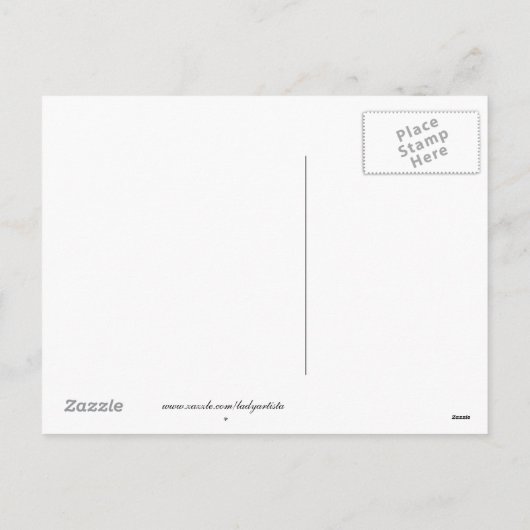 Pembroke Welsh Corgi Briefkaarten (Achterkant)