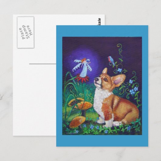 Pembroke Welsh Corgi Briefkaarten (Voorkant / Achterkant)