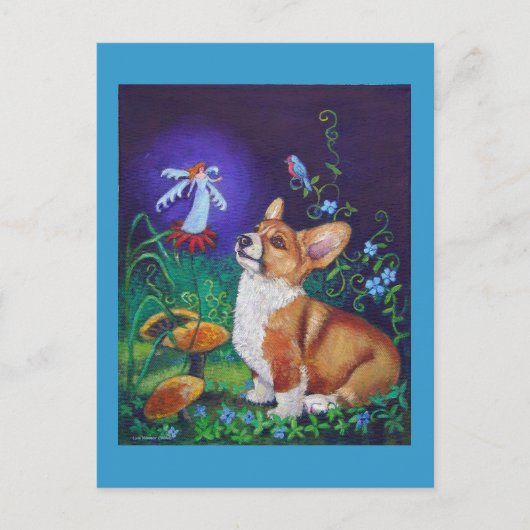 Pembroke Welsh Corgi Briefkaarten (Voorkant)