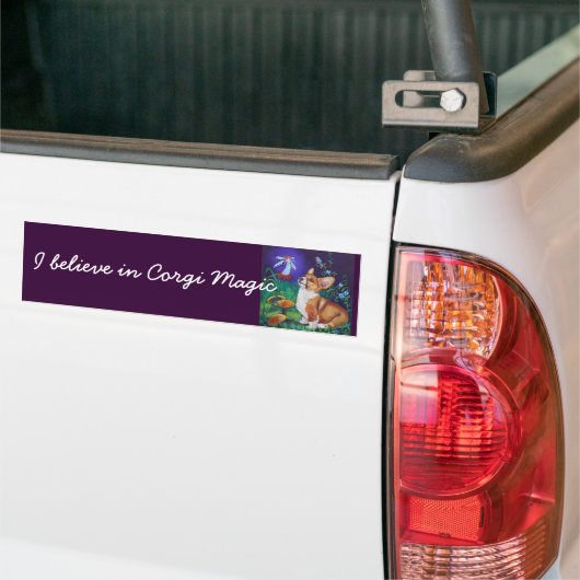 Pembroke Welsh Corgi Bumpersticker (Op Truck)