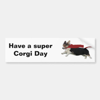Pembroke Welsh Corgi Bumpersticker