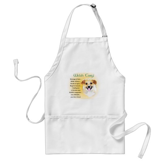 Pembroke Welsh Corgi Cadeaus Standaard Schort (Voorkant)