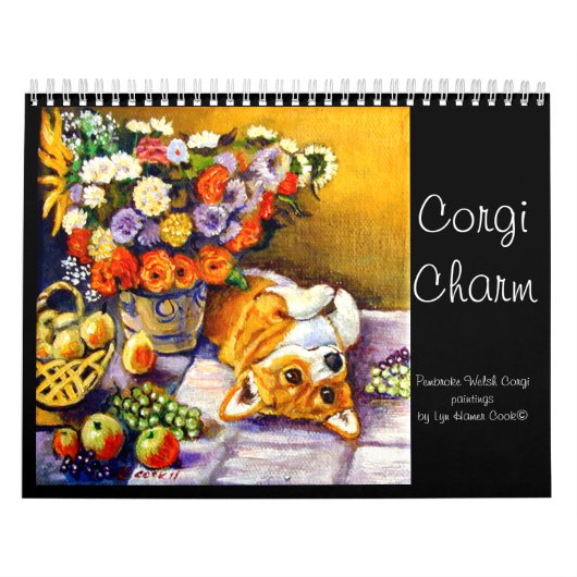 Pembroke Welsh Corgi Calendar Corgi Charm Original Kalender (Hoes)