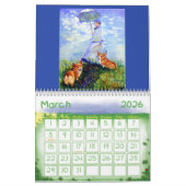 Pembroke Welsh Corgi Calendar Corgi Charm Original Kalender (Mar 2026)