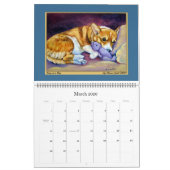 Pembroke Welsh Corgi Calendar Love Corgi Kalender (Mar 2026)