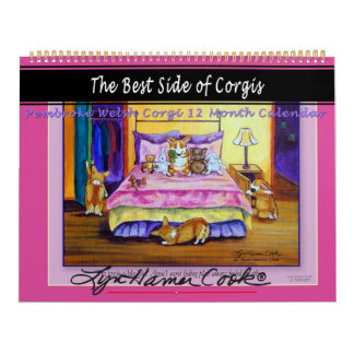 Pembroke Welsh Corgi Calendar The Best Side Corgis Kalender