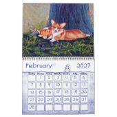 Pembroke Welsh Corgi Calendar The Joy of Corgis Kalender (Feb 2027)