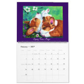 Pembroke Welsh Corgi Calendar The Magic of Corgis Kalender (Feb 2027)