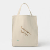 Pembroke Welsh Corgi Canvas tas (Achterkant)