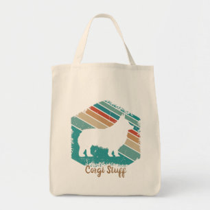 Pembroke Welsh Corgi Canvas tas
