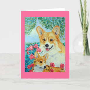 Pembroke Welsh Corgi Cards Kaart