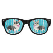 Pembroke Welsh Corgi Cartoon Kinder Zonnebril (Voorkant)