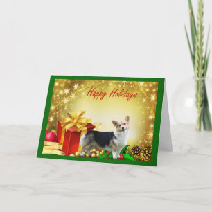 Pembroke Welsh Corgi Christmas Kaart Cadeaus