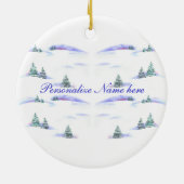 Pembroke Welsh Corgi Circle Ornament (Achterkant)