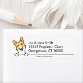 Pembroke Welsh Corgi Clean & Simple Etiket (Insitu)