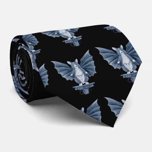 Pembroke Welsh Corgi Corgoyle Stropdas (Opgerold)