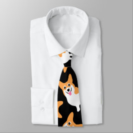 Pembroke Welsh Corgi Custom Color Stropdas