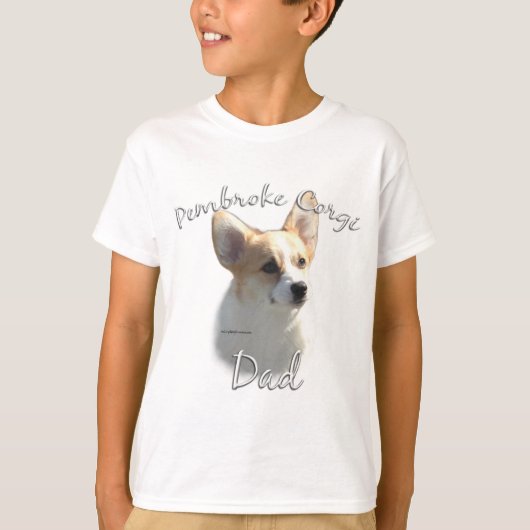 Pembroke Welsh Corgi Dad 2 T-shirt (Voorkant)