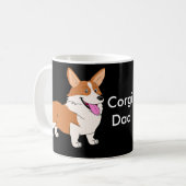 Pembroke Welsh Corgi Dad Koffiemok (Voorkant links)