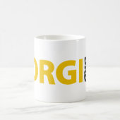 Pembroke Welsh Corgi Dad Koffiemok (Center)