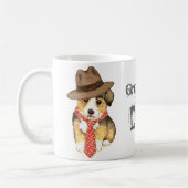 Pembroke Welsh Corgi Dad Koffiemok (Links)