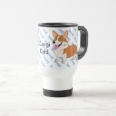 Pembroke Welsh Corgi Dad Reisbeker (Voorkant rechts)
