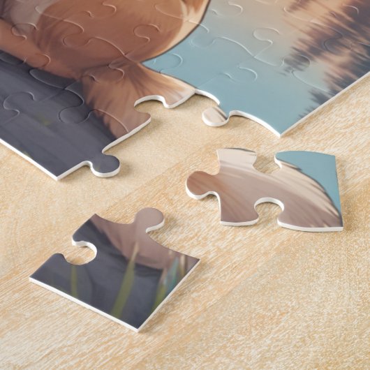 Pembroke Welsh Corgi dog Legpuzzel (Zijkant)