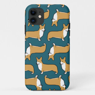 Pembroke Welsh Corgi Dogs Pattern Case-Mate iPhone Case