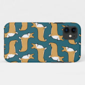 Pembroke Welsh Corgi Dogs Pattern Case-Mate iPhone Case (Achterkant (horizontaal))