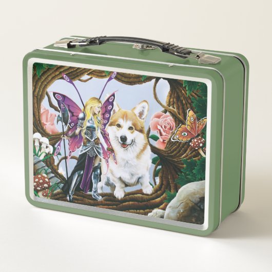 Pembroke Welsh Corgi Fairy Fantasy (Achterkant)
