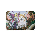 Pembroke Welsh Corgi Fairy Fantasy Badmat (Voorkant)