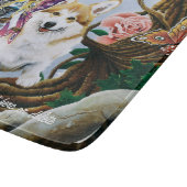 Pembroke Welsh Corgi Fairy Fantasy Snijplank (Hoek)