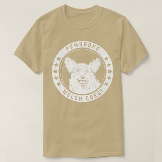 Pembroke Welsh Corgi Fan Design1059 T-shirt (Design voorkant)